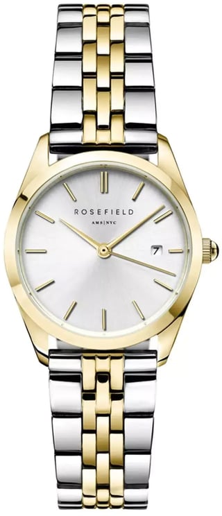Rosefield Rosefield Horloge ASDSSG-A16 Ace XS Duotone Verguld en gerhodineerd roestvrij staal - Zilver/goud