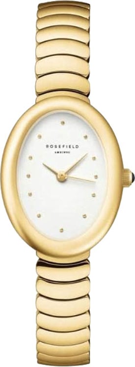 Rosefield Rosefield Horloge OVWGSG-OV19 Ovale Evolution Goudkleurig Quartz 29mm