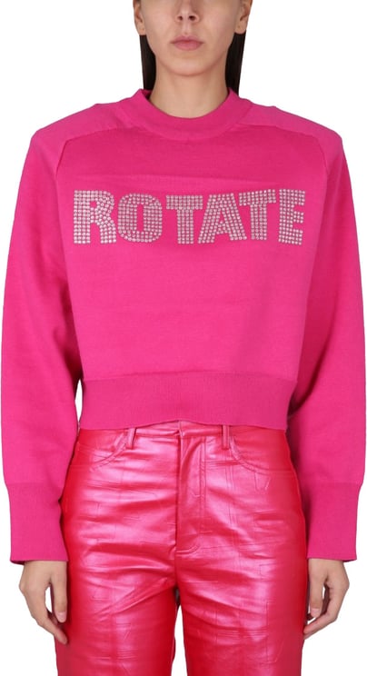Rotate Vibrant Cropped Sweatshirt