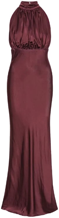 Rotate sleeveless silk dress divers