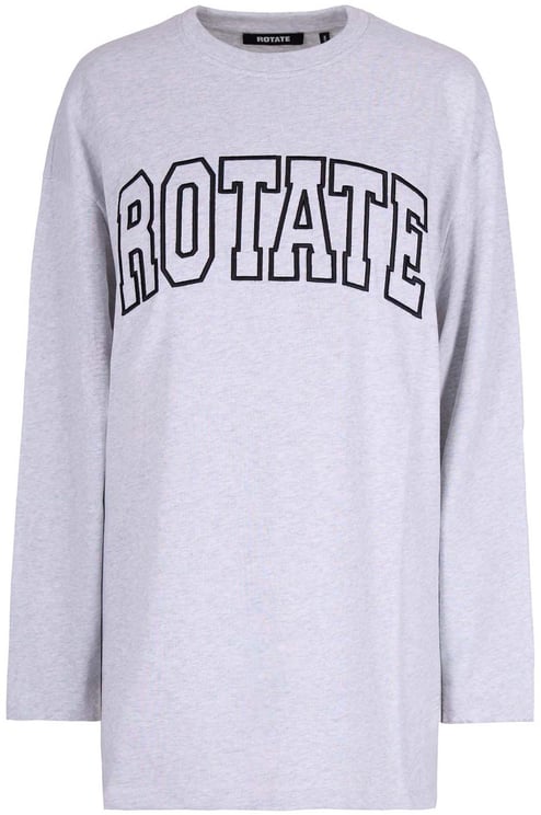 Rotate T-Shirts And Polos Light Grey Melange