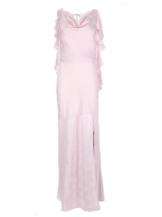 Rotate Waterfall Recycled Polyester Day Dress