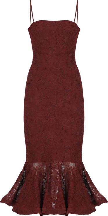 Rotate Dresses Burgundy