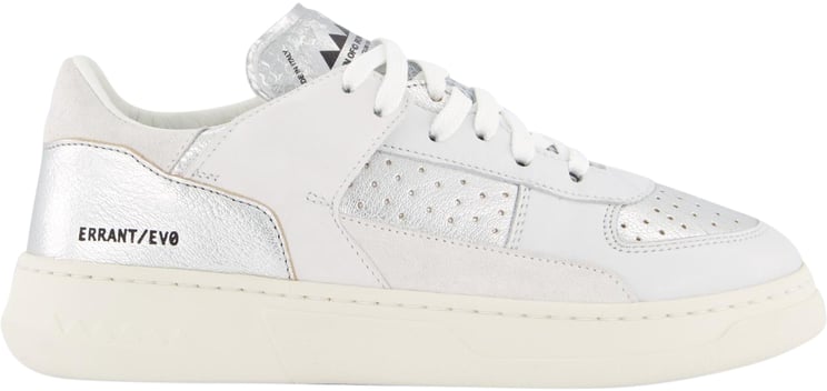 Run Of Dames Family Sneaker Wit/Metal