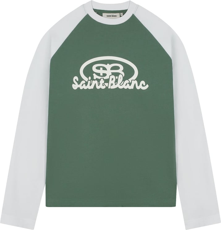 Saint Blanc Blend Logo Raglan Longsleeve
