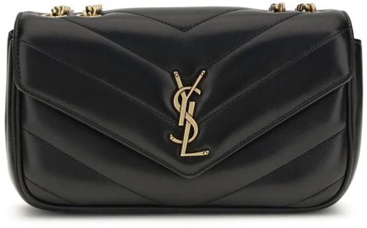 Saint Laurent Saint Laurent Black Lamb Ovis Aries Aries Shoulder Bag
