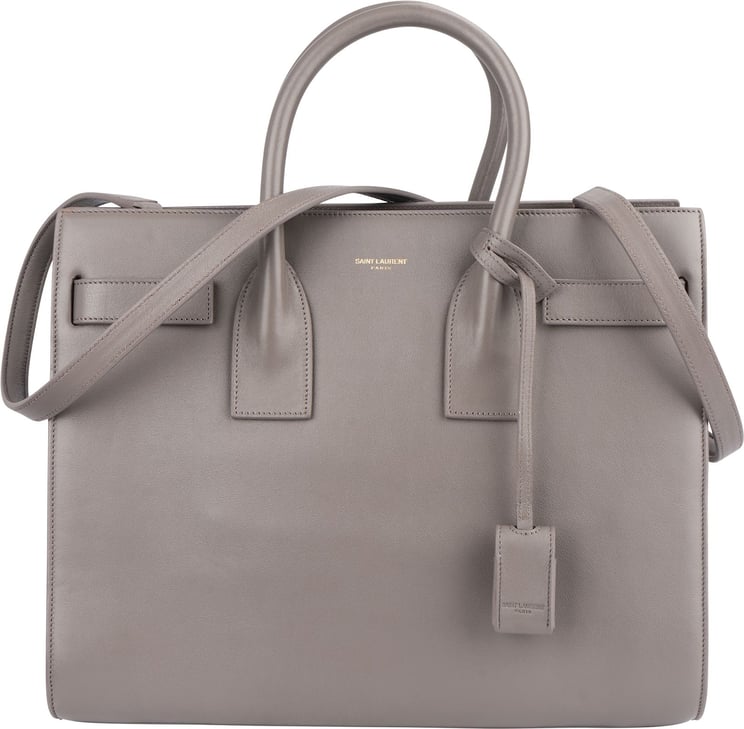 Saint Laurent Saint Laurent Smooth Leather Small Sac de Jour Handbag