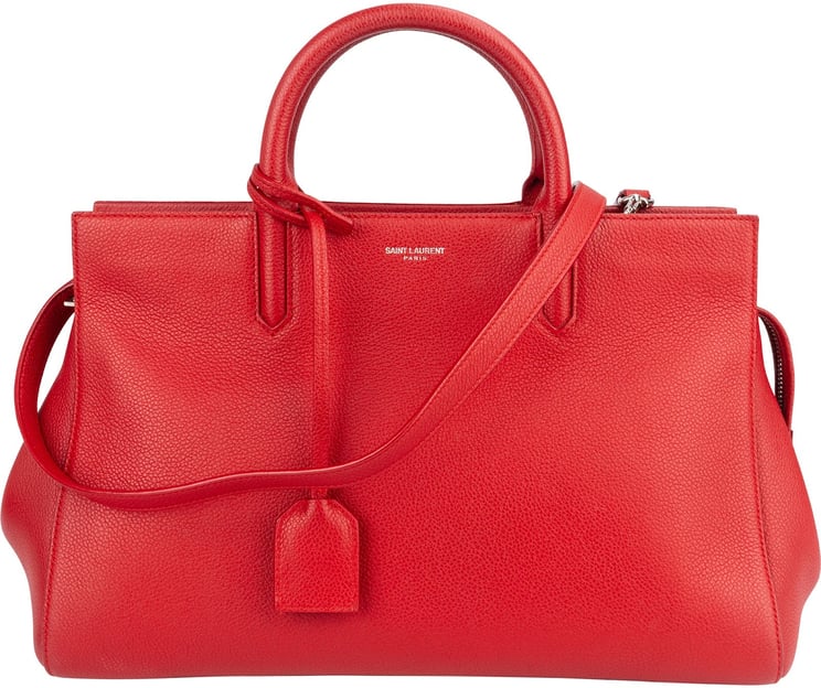 Saint Laurent Saint Laurent Grained Leather Rive Gauche Handbag