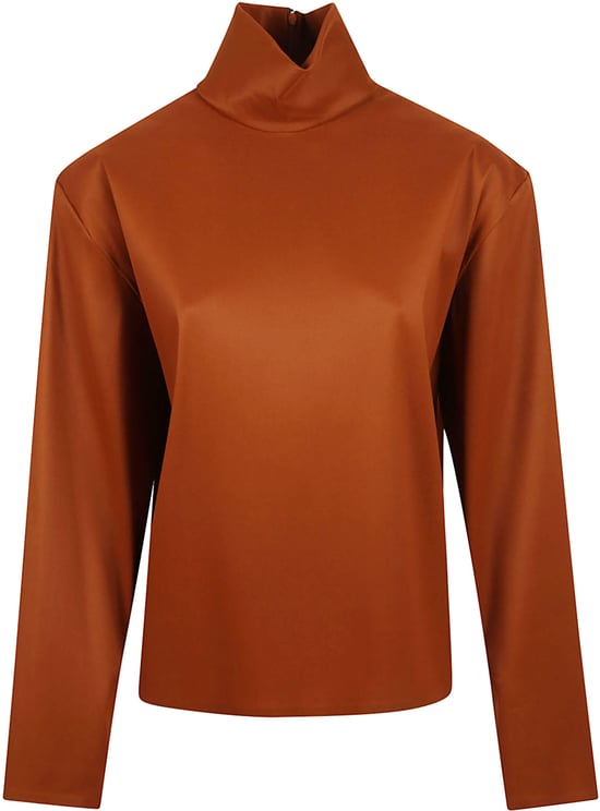Saint Laurent Super Stretch Organza Sweater