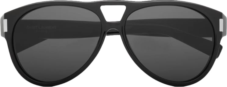 Saint Laurent Bold Frame Sunglasses with Eco-Friendly Recycled Acetate