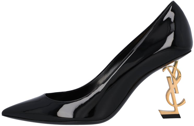 Saint Laurent Opyum Patent Leather Pumps Black
