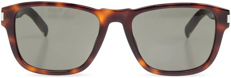 Saint Laurent Brown Sl 710 Squared Sunglasses