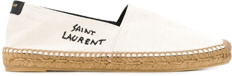Saint Laurent Flat Shoes Beige