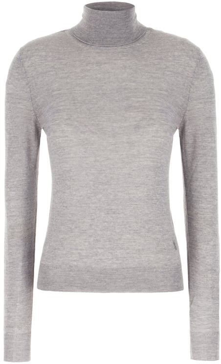 Saint Laurent Saint Laurent Grey wool top