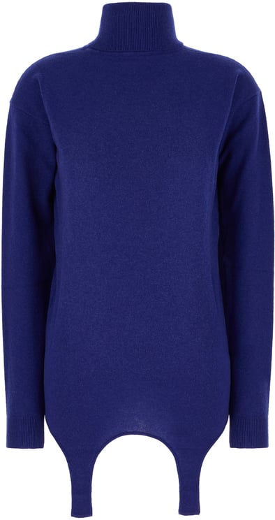 Saint Laurent Saint Laurent Blue cashmere sweater