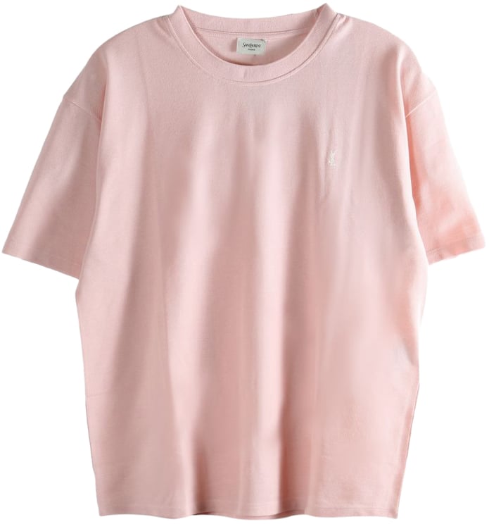 Saint Laurent T-Shirts And Polos Pink