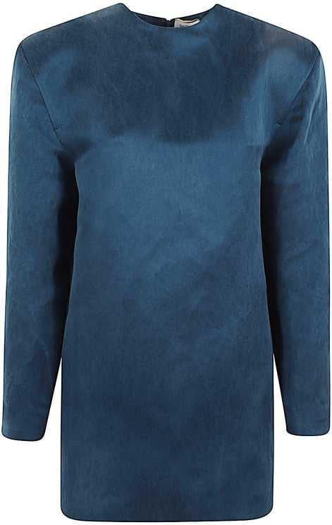Saint Laurent Dresses Blue