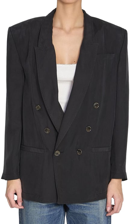 Saint Laurent Jackets Black