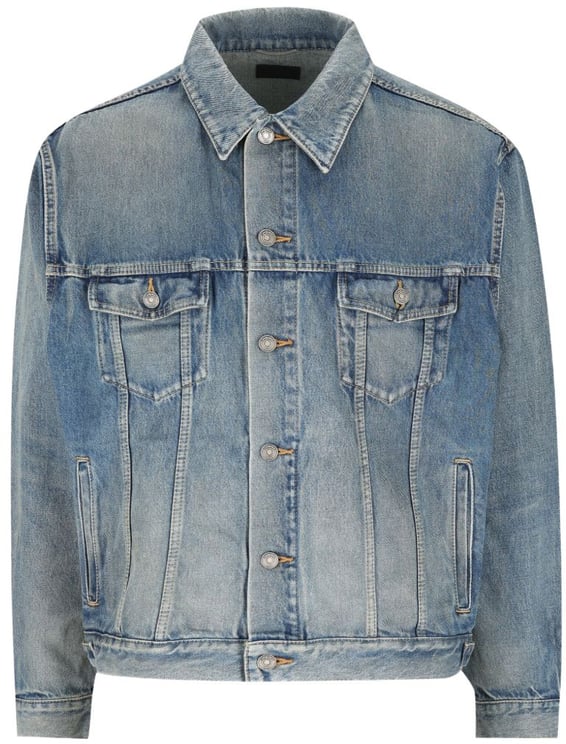 Saint Laurent Coats Blue