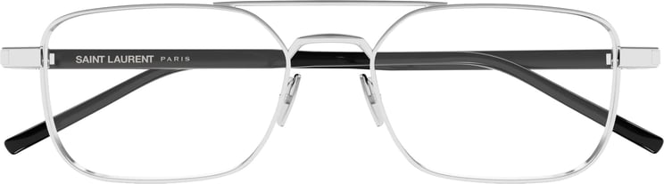 Saint Laurent Eyeglasses Saint Laurent SL 780 001 silver crystal transp 52/17/145