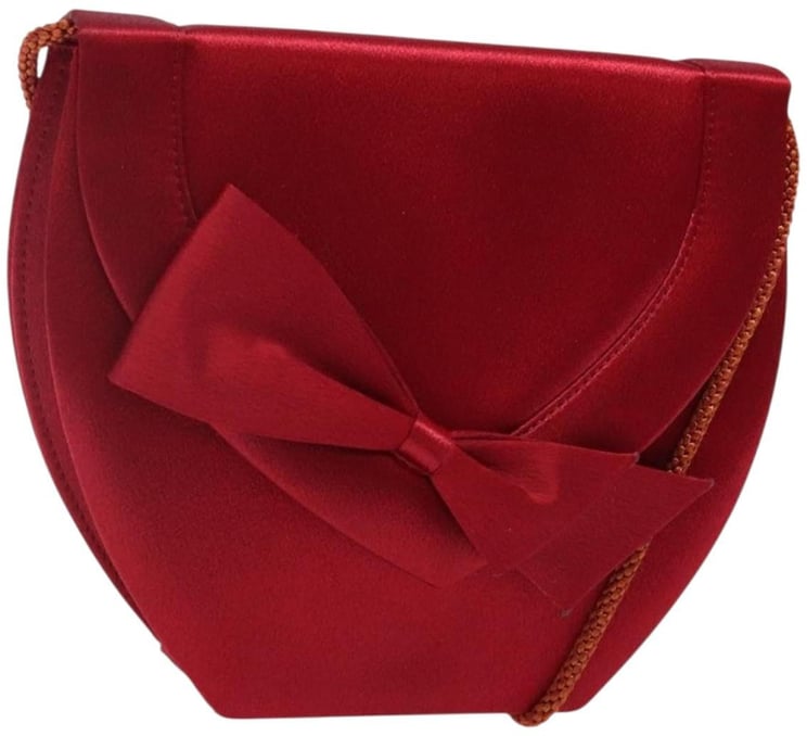 Saint Laurent Saint Laurent Vintage Flap Crossbody Bag Silk