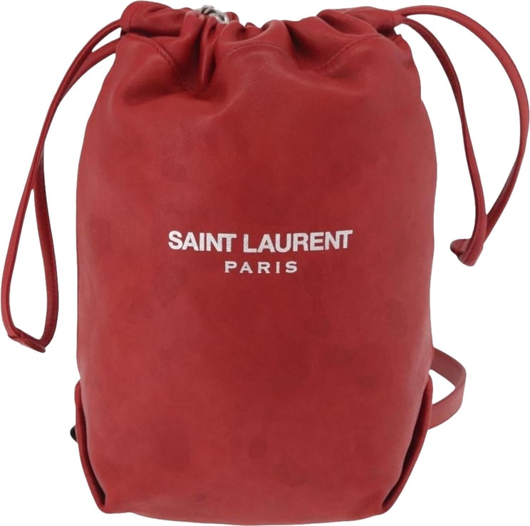 Saint Laurent Saint Laurent Teddy Bucket Leather Small