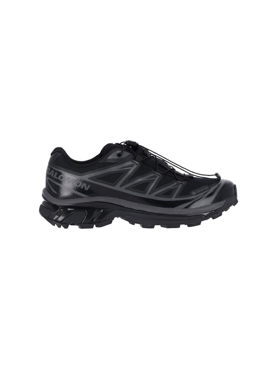 Salomon Black XT-6 Gore-Tex Fabric Sneakers