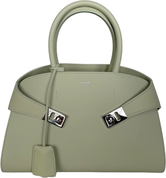 Salvatore Ferragamo Salvatore Ferragamo HUG (M) Leder grün / sehr gut