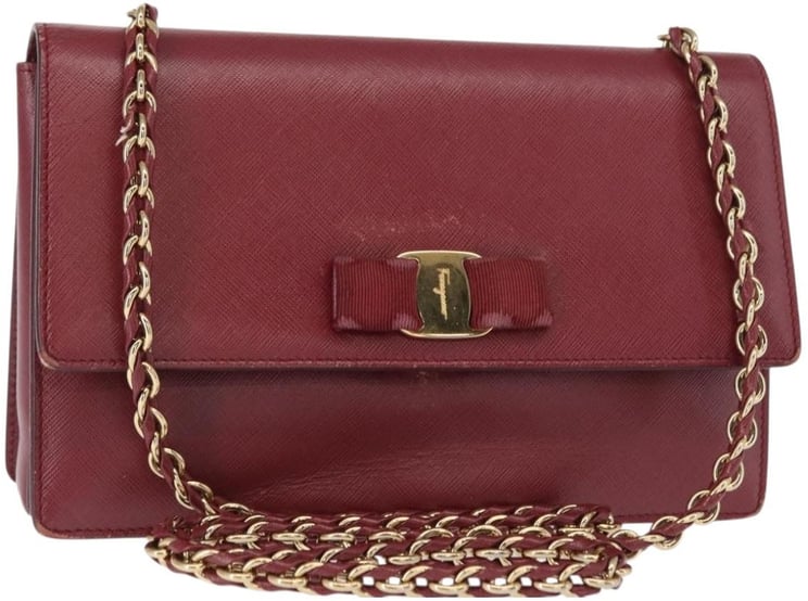 Salvatore Ferragamo Salvatore Ferragamo Vala Chain Shoulder bag Leather