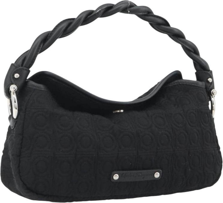 Salvatore Ferragamo Salvatore Ferragamo Gancini Hobo Leather Medium