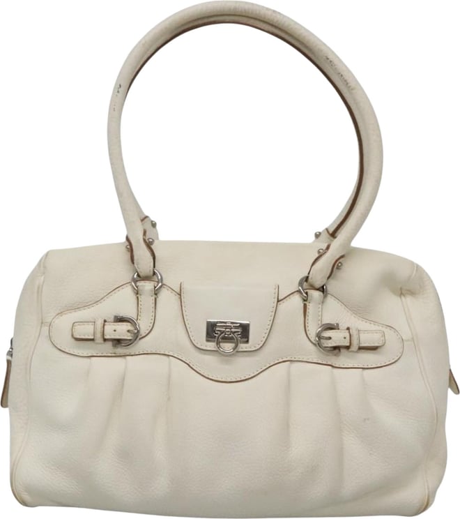 Salvatore Ferragamo Salvatore Ferragamo Gancini Buckle Leather Large