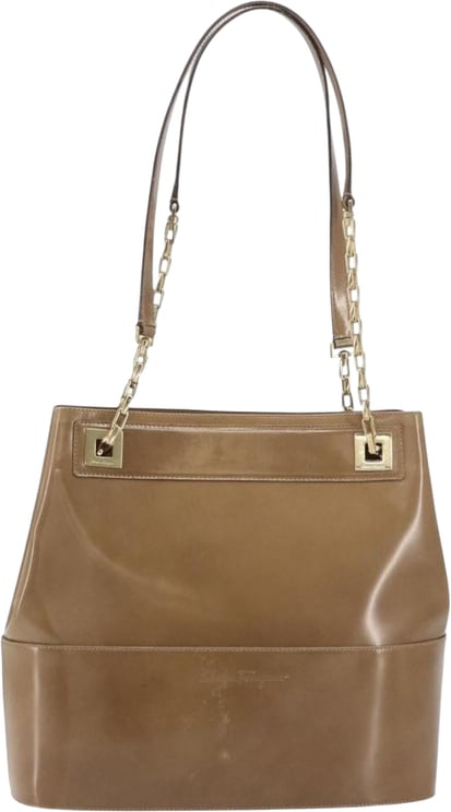 Salvatore Ferragamo Salvatore Ferragamo Vintage Chain Patent Leather