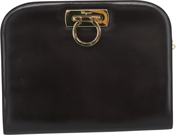Salvatore Ferragamo Salvatore Ferragamo Vintage Gancini Chain Leather Medium
