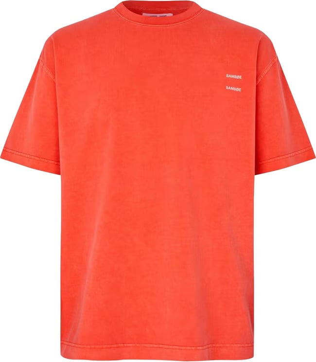 Samsøe Samsøe Samsoe Samsoe - Sajoel t-shirt 15489 - M25400039 - 181550TCX Aurora red