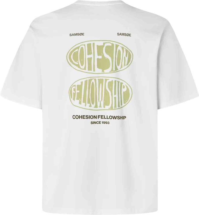 Samsøe Samsøe Samsoe Samsoe - Sacohen t-shirt 11725 - U26100013 - CLR002638 Green stamp