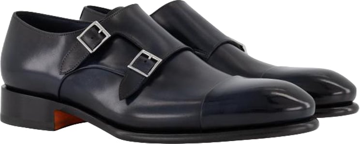 Santoni Double Buckle Goodyear