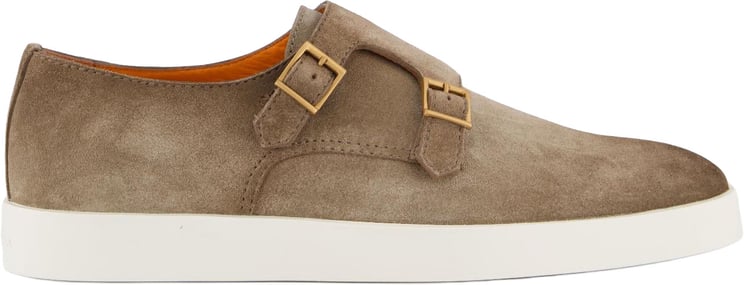 Santoni Heren Bankable Loafer Beige