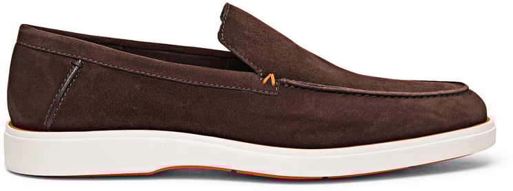 Santoni Men’s suede loafer