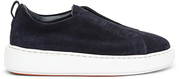 Santoni Women's suede Sneaker