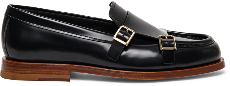 Santoni Women’s leather loafer