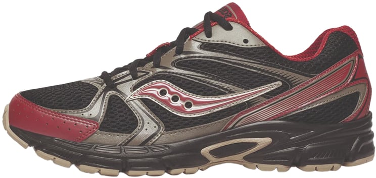 Saucony Saucony Ride Millennium Sneaker Zwart Rood