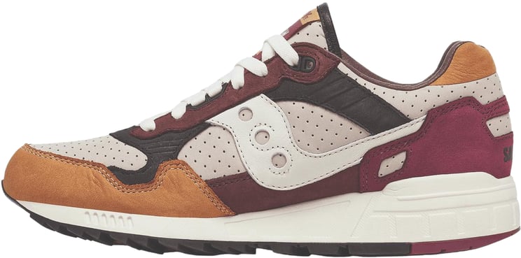 Saucony Saucony Shadow 5000 Leer Sneaker Bruin / Beige