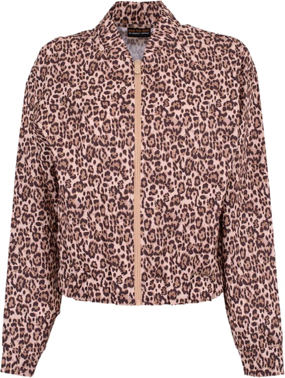 Save the Duck Coats Leopardato