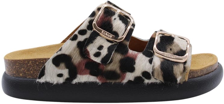 Scholl Slipper White