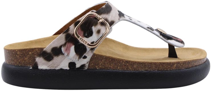 Scholl Slipper White