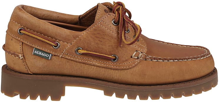 SEBAGO Acadia Crazy Horse Lace-up Shoes Brown