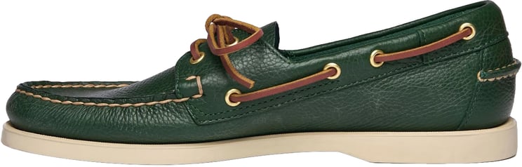 SEBAGO Scarpa Da Barca Portland Martellato Green Hunter