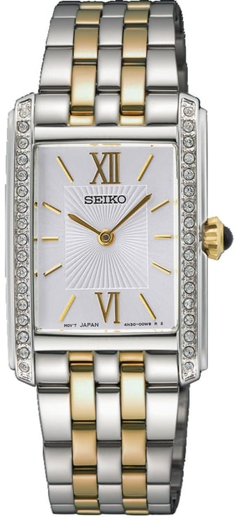 Seiko DAMES BICOLOUR BRACELET WIT SWR093P1