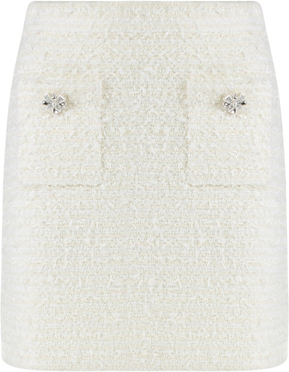 Self-Portrait Knitted mini skirt