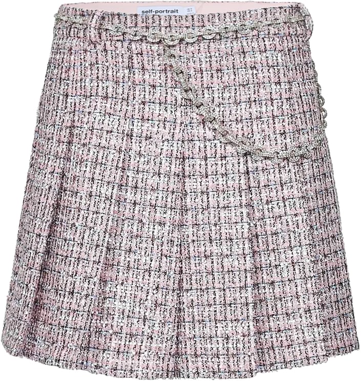 Self-Portrait Skirts Pink
